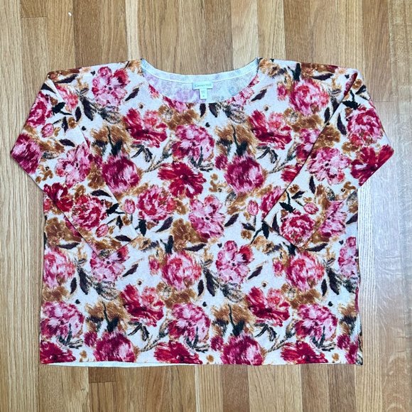 GARNET HILL - Essential 100% Cashmere Cropped Sweater - Picture 4 of 4